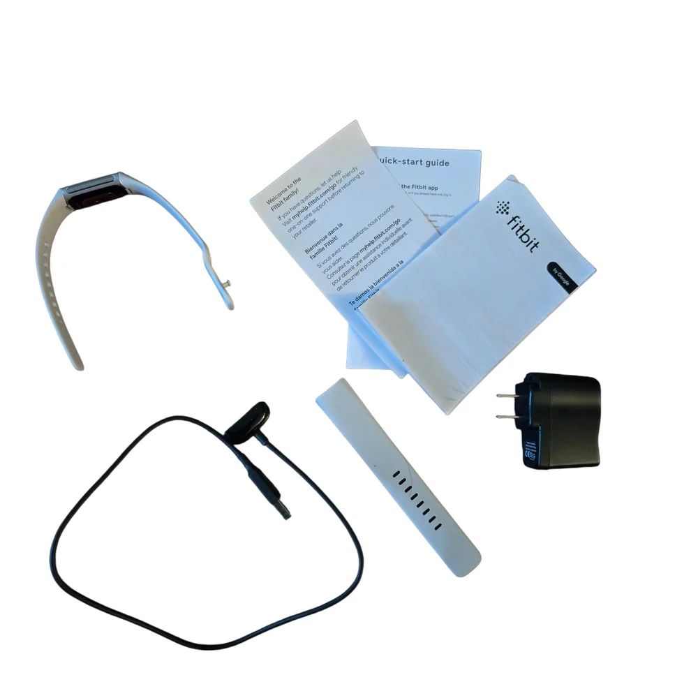 Fitbit Charge 6 With Accessory Bundle in Porcelain
